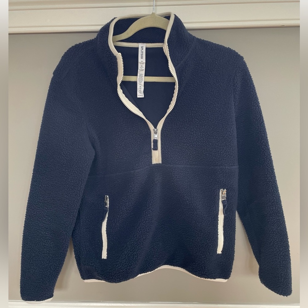 Splits59 Libby Sherpa Half Zip Top